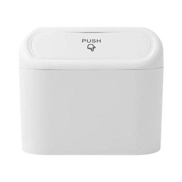 Imagem de Lixeira Suspensa Para Carro Com Tampa Em ABS, Armazenamento Interior P