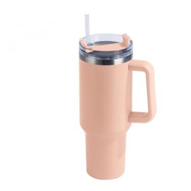 Imagem de Caneca térmica Copo de aço inoxidável com tampa de palha 1.2L - J-One
