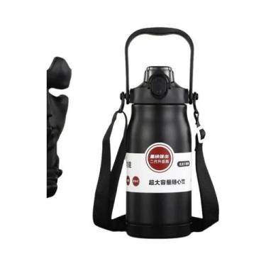 Imagem de Garrafa Térmica De Aço Inoxidável De Grande Capacidade 1000ML, Caneca 