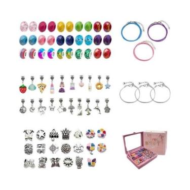 Imagem de Kit DIY Para Fazer Joias: Pulseiras, Berloques, Contas, Pingentes E Co