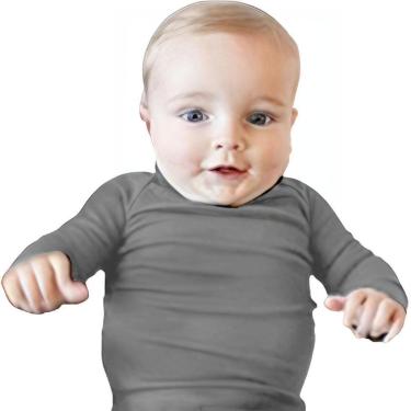 Imagem de Camisa Térmica Bebê Segunda Pele Frio Intenso 250g Unissex Viagem Neve Lazer-Unissex