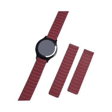 Imagem de Pulseira De Silicone Magnética Para Smartwatch Amazfit Bip 6 5 Active 