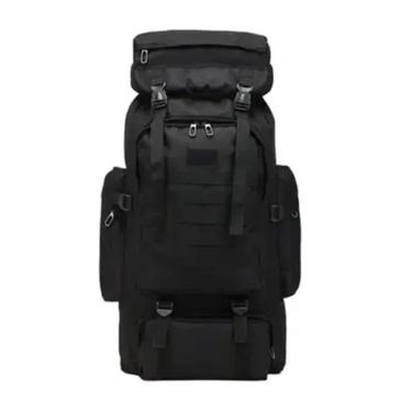 Imagem de Mochila Militar Camping Esportiva 70 Litros Preta