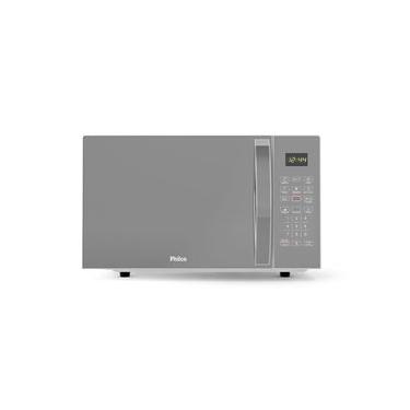 Imagem de Micro-ondas Philco 25L Prata Espelhado Limpa Fácil PM26S