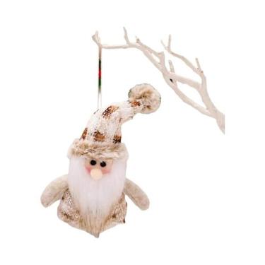 Imagem de Enfeites De Natal Para Pendurar: Papai Noel, Boneco De Neve, Alce E Ár