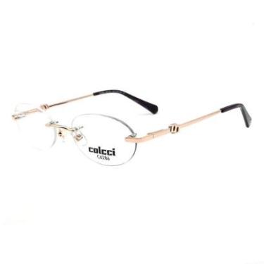 Imagem de Armação de Óculos Colcci C6286e6053 Rosé Brilho cat1-Feminino