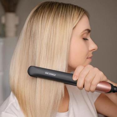 Imagem de Chapinha Cabelo Profissional Cerâmica Antifrizz Ondulação Alisadora Es