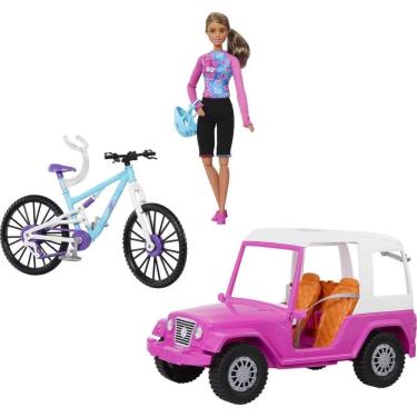 Imagem de Barbie Estate Boneca Com Carro Bicicleta de Montanha Mattel