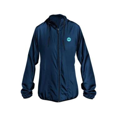 Imagem de Jaqueta Corta Vento Light Feminino WSS Brasil, Azul, P