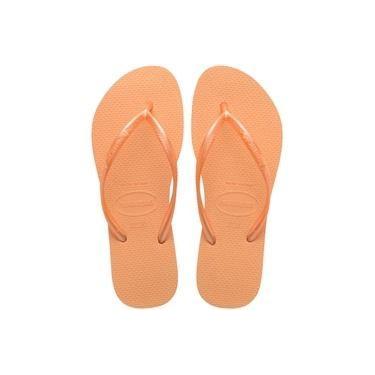 Imagem de Chinelo Havaianas Slim FC, Pêssego, 35-36
