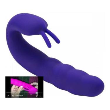 Imagem de Strapless silicone cirúrgico 2 motores e 10 Vibrações - Aphrodisia, Ro