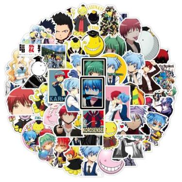 Imagem de Adesivos Assassinations Classroom Anime à prova d'água (50 unidades) -