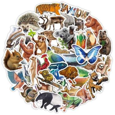 Imagem de Pacote de adesivos Tropical Rainforest Animal Koala Squirrel Anime - Y