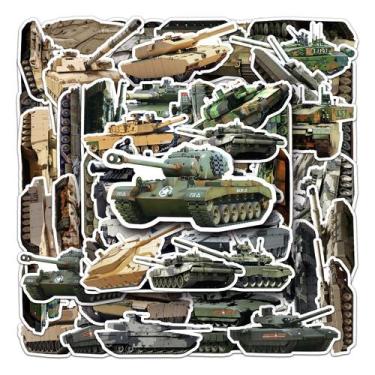 Imagem de Adesivos de anime de vinil impermeável de 50 unidades/lote para tanque