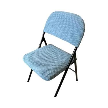 Imagem de Capa Elegante Para Cadeira De Jantar Dobrável, Capa Protetora Para Cad