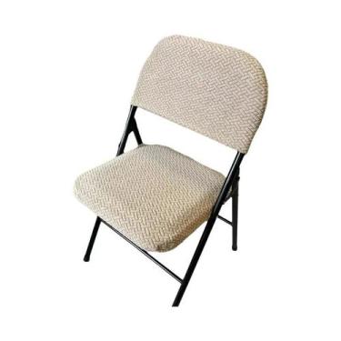Imagem de Capa Elegante Para Cadeira De Jantar Dobrável, Capa Protetora Para Cad