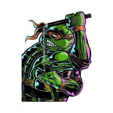 Imagem de Kit De Pintura Diamante 5D Tartaruga Ninja Disney, Quebra-Cabeça De Bo