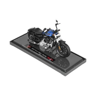 Imagem de Modelo De Carro De Brinquedo Harley-Davidson 2022 Road King Fat Bob 11