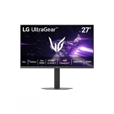 Imagem de Monitor LG UltraGear™ G4, 27G440A-B 27 FHD, 240Hz, sRGB 99% (Typ.), 1ms (GtG), HDMI 2.0, NVIDIA® G-SYNC®, AMD FreeSync™ Premium