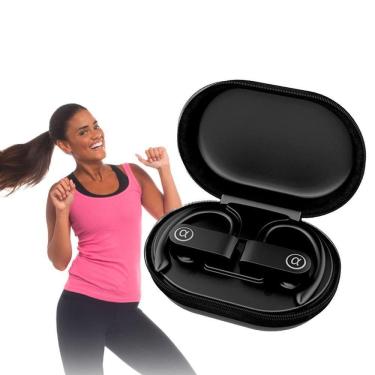 Imagem de Fone De Ouvido Bluetooth Sem Fio Gancho Esporte Corrida Ciclismo Fnb21 Agold Pro