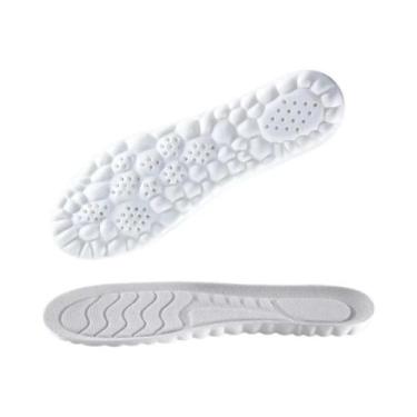 Imagem de Palmilhas Ortopédicas Unissex Super Macias Com Suporte De Arco 4D Para