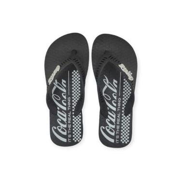 Imagem de Chinelo Coca-Cola Shoes Grid Masculino Adulto Ref. CC4848-Masculino