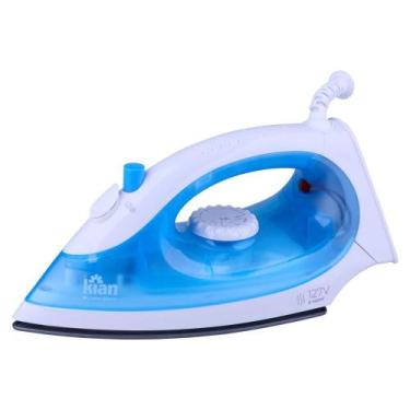 Imagem de Ferro de Passar a Vapor 127V Kian Azul, 110V
