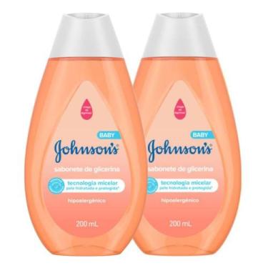 Imagem de Kit 2 Sabonete Líquido de Glicerina Johnson's Baby 200ml