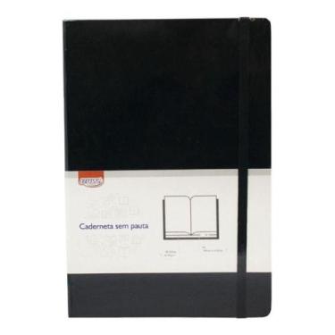 Imagem de Caderneta Brochura BRW Capa Dura sem Pauta 80 Folhas Papel 80g-m² A5 P