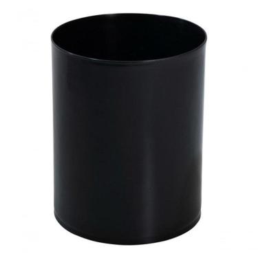 Imagem de Lixeira Plástica Jsn Cesto Plástico Eb1 12L em Polipropileno Preto