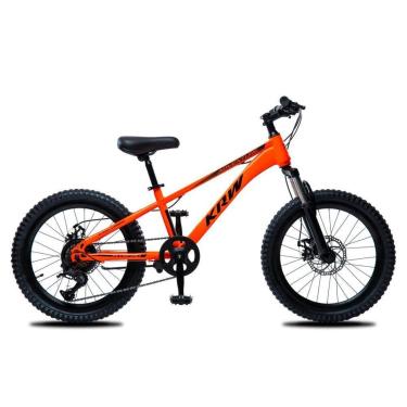 Imagem de Bicicleta KRW Aro 20 Câmbio 7 velocidades MTB Freio a Disco L20-Unissex