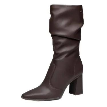 Imagem de Bota Feminino Salto Medio Bico Fino Sofisticado Mississipi