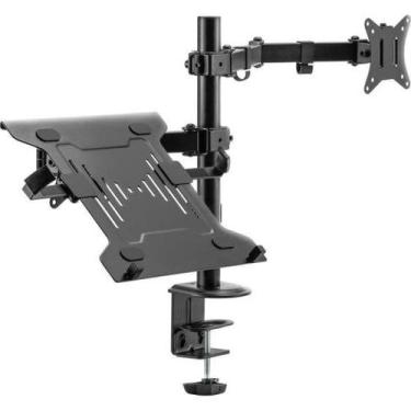 Imagem de Suporte Articulado Para Monitor e Notebook Fortrek FK 485S F002