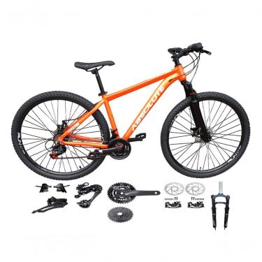 Imagem de Bicicleta Aro 29 Absolute Nero 5 Kit 2x9 Gta Sunrun K7 Freio A Disco Garfo Com Trava Mo...