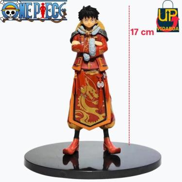 Imagem de Boneco One Piece - Luffy D Monkey 17cm Classico - action figure