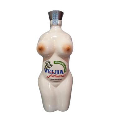 Imagem de Cachaça Velha Januária Corpo Mulher 670ml Original Louça