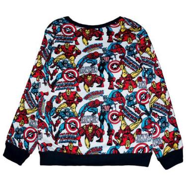 Imagem de Blusa Moletom Infantil Menino Inverno Personagens Licenciado - anjo da