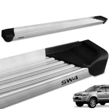Imagem de Estribo Lateral Hilux Sw4 2005 a 2015 Aluminio Natural A3 - Gtnox