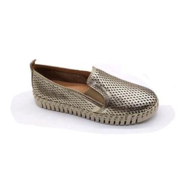 Imagem de Tenis Slip On Feminino Bottero 354337 - DOURADO - 35, Dourado, 35