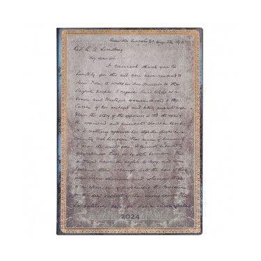 Imagem de Agenda Paperblanks 2024 Midi Frederick Douglas, Letter For Civil Right
