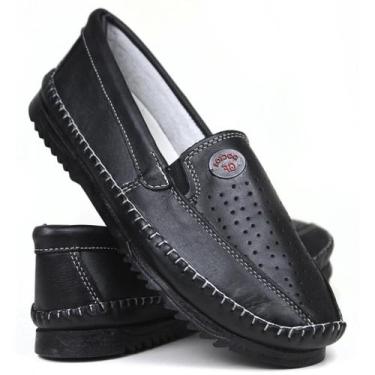 Imagem de Sapato Mocassim Casual Masculino classic - Mr Light, Preto, 39
