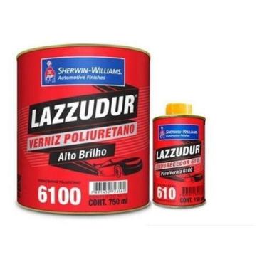 Imagem de Verniz Automotivo PU 6100 + Catalisador 610 Lazzuril Sherwin Williams