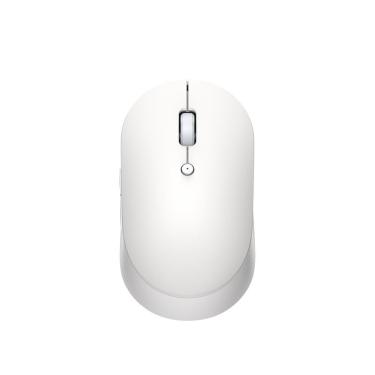 Imagem de Mouse sem Fio Mi Dual Mode Wireless Silent Edition com Conexão Bluetooth 4.2 e Usb 2.4ghz Branco Xiaomi