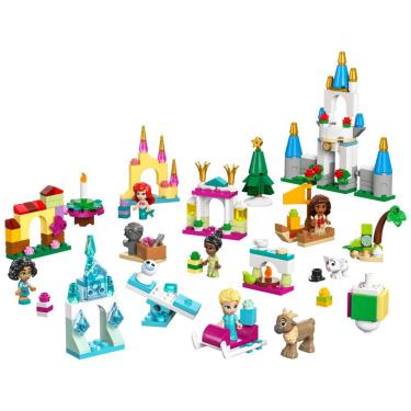 Imagem de Calendário do Advento Disney 2024 43253 com 253 Peças 8 Personagens e Tabuleiro de Jogo Lego