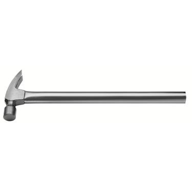 Imagem de Martelo de Unha Master 20 OZ 480MM Perfil Reto Cabo Tubular Longo Aço Especial Forjado e Temperado Tramontina