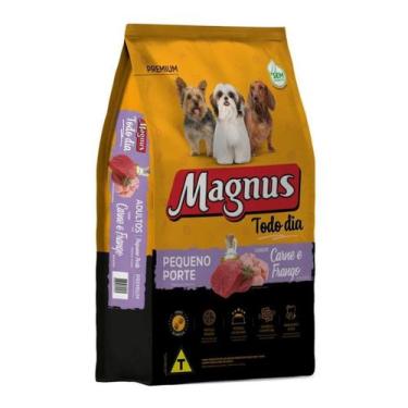 Imagem de Ração Magnus Todo Dia Cães Adultos Pequeno Porte Carne e Frango 10,1 K