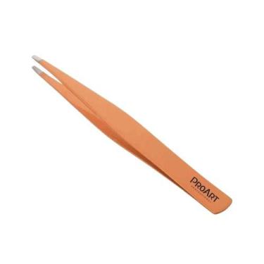 Imagem de Pinça Ponta Reta Proart Laranja Cód.: Pir02b