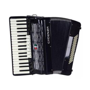 Imagem de Acordeon Cadenza 80 Baixos CD80/37 Preto C/Bag, Acordeon, CD80/37, Pre