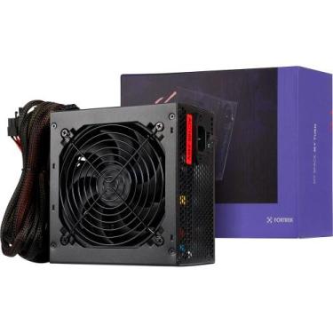Imagem de Fonte Gamer ATX Fortrek Black Hawk 400W 80 Plus White PFC Ativo, Unica