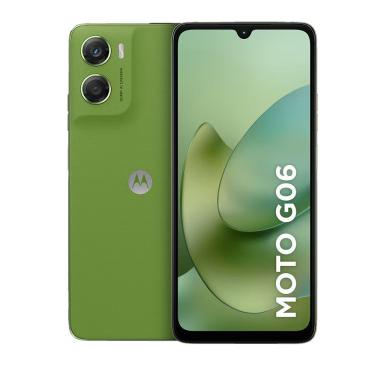Imagem de Smartphone Motorola Moto G06 4GB RAM 256GB Câmera 50 MP Tela 6,9 Android 15 Verde